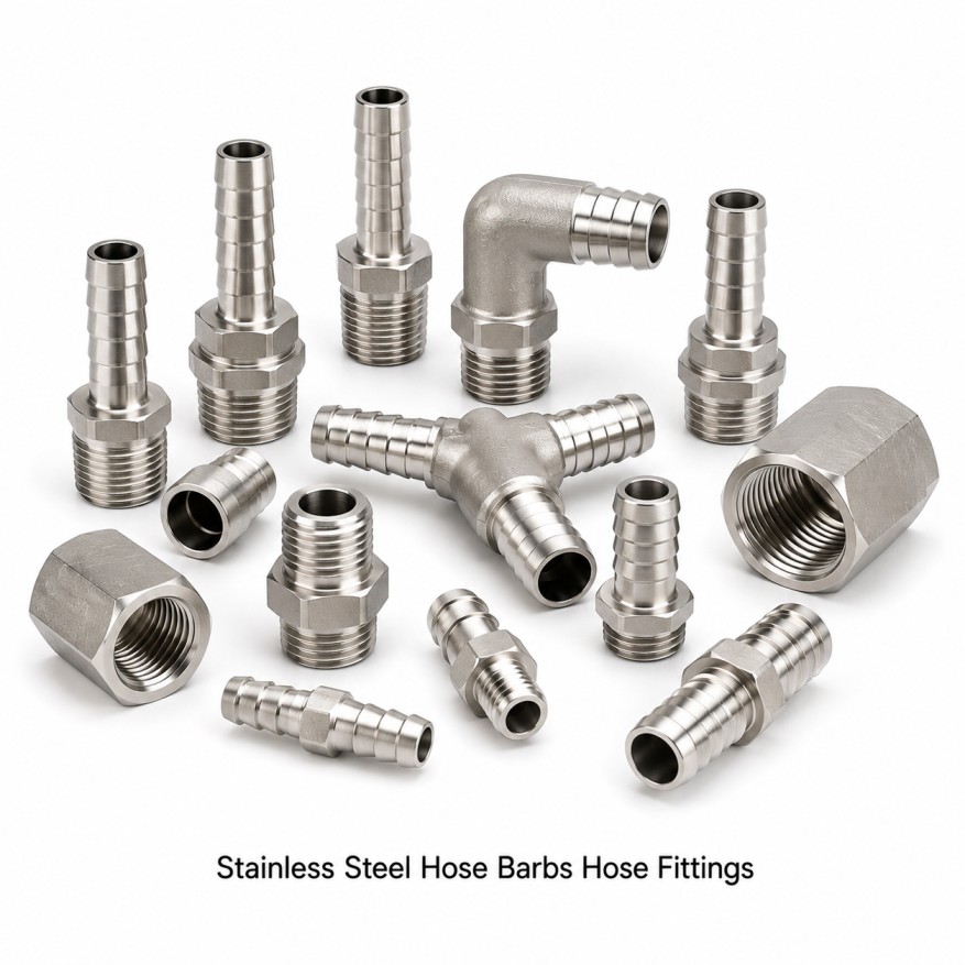 Stainless Steel Hose Barbs Hose Fittings
