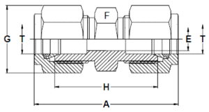 Stainless Steel Compression Unions