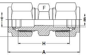 Stainless Steel Compression Unions