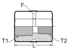 Stainless Steel Reducing Hex Couplings